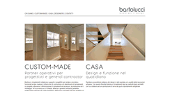 Desktop Screenshot of bartolucciarredamenti.it